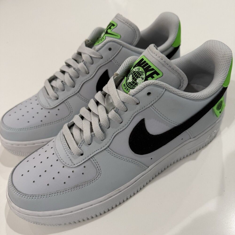 Men’s Size 9 Nike Air Force 1 Low Worldwide Pure Platinum CK7648-002